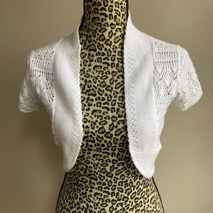 White Small Bolero
